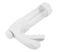 Cookie Press Gun, Cookie Press Cookie Baking Supplies Stainless Steel Food Grade Plastic with 12 Different Flower Pieces and 6 Different Cream Nozzles for Finger Biscuit,