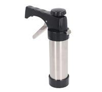 Cookie Press, Stainless Steel Churro Maker Machine, Cake Dessert Decorating Syringe with, for Biscuit Maker, Frosting Piping Kit for Cupcake Decoration