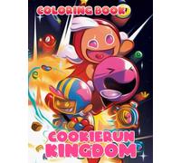Coọkie Run Kíngdom Coloring Book: Interesting coloring book suitable for all ages, helping to reduce stress after studying