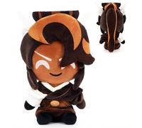 Cookie Run Kingdom Plushie 10in Soft Shadow Milk Cookie Plush,Cute Stuffed Animal For Kids & Fans,Squishy Game Character Toy, For 4 5 6 7 8 9 Old Boys & Girls. (Caramel Arrow Cookie)