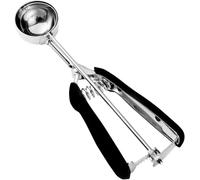 Cookie Scoop, 2 Tbsp Stainless Steel Ice Cream Scoop with Trigger Release - Heavy Duty Cookie Dough Scoop for Baking, Medium Portion Scooper for Cookies, Cupcake, Muffin, Melon Ball, Meatball