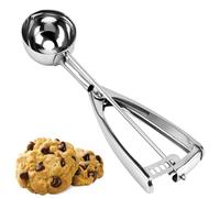 Cookie Scoop, Ice Cream Scoop,18/8 Stainless Steel, Cookie Scoops for Baking, 4Tbsp/ 60ml/ 2oz Cookie Dough Scoop, Ice Cream Scooper with Trigger Release, Cookie Scooper for Baking(#16)…