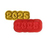 Cookie Stamp - Cookie Stamps For Cookies | Happy New Year Stamp | Year Of The Snake Cookie Cutter | Snake Cookie Cutter Stamp | Cookie Shaper Cookie Stamps | Emport