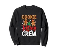 Cookie Testing Crew Christmas Couple Gingerbreads Baker Sweatshirt