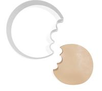 Cookie with Bite Missing Cookie Cutter - 3 Sizes