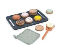 Janod Wooden Cookie Workshop Mamie Soleil - Multicoloured One Size with Glove & Spatula