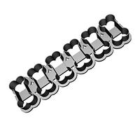CookieCutterCom Brand Multi Dog Bone Cookie Cutter 2 Inch size Bones- Hand Made in the USA