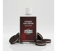 Cookies and Cream Food Flavouring 50ml - Professional Chef Grade Nostalgic Dessert Extract for Commercial Baking & Gourmet Comfort Treats - Extra Large Concentrated Formula by GALAXY FOOD FLAVOURS