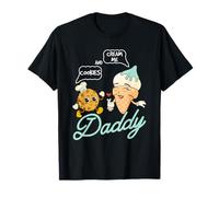 Cookies And Cream Me Daddy Lazy Halloween Costume Humor T-Shirt