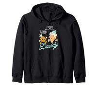 Cookies And Cream Me Daddy Lazy Halloween Costume Humor Zip Hoodie
