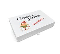 COOKIES AND KOALAS Christmas Elf Lights Box - Large 22x34x7cm