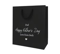 COOKIES AND KOALAS Fathers Day Bag Gift Black Small 20x24x10cm