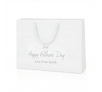 COOKIES AND KOALAS Fathers Day Bag Gift White Medium 35x24x10cm