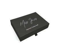 COOKIES AND KOALAS Personalised Gift Box - Custom Full Colour Print - Black - Medium 17x22x5cm - Keepsake Box for Birthdays, Weddings, Anniversaries, Baby Showers & Special Occasions