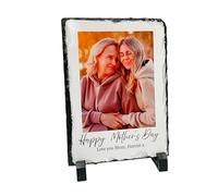 COOKIES AND KOALAS Photo Slate - 20x30 cm Rectangle Stone Photo, Text | Large rectangle stone photo with text, 20x30 cm white matte slate personalised with your name and message