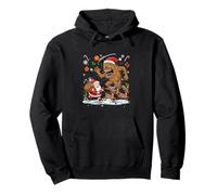Cookies As Monster Hunting Santa Reindeer Xmas Baker Pullover Hoodie