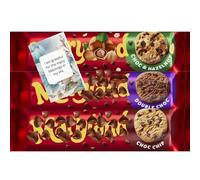 Cookies Bundle With Choc Chip, Double chocolate, and Hazelnut Chocolates Biscuits, 200g (3 mixed Pack) - By Oerich Gift