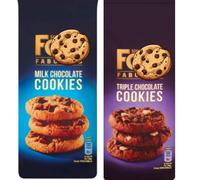 Cookies Bundle With Fox's Fabulous Milk Chocolate Cookie and Triple Chocolate Cookie 180 g (2 Mixed Pack) - By Oerich Gift