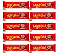 Cookies Bundle with Maryland Cookies Chocolate Chip 200g - 10 Pack | Cookies Cookies with Chocolate Chips, Suitable For Vegetarians.