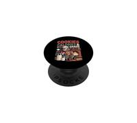 Cookies Calories And Chaos Cozy Christmas PopSockets Adhesive PopGrip