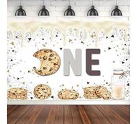 Cookies Carnival First Birthday Photography Backdrop Silver Glitter Background Fiesta Dessert Table Decor Photo Studio Poster 180X120cm