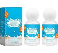 Cookies & Cream Milk Perfume, Sweet Milk Perfume for Women, Cookies & Cream Eau de Parfum Long-Lasting Refreshing & Elegant Perfume, for Women, 50ML (2Pcs)