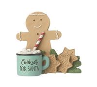 Cookies For Santa Gingerbread Ornament