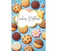 Cookies Notebook: Cute Cookie Lined Journal, The Perfect Gift for Anyone who loves Cookies, Biscuits or Baking