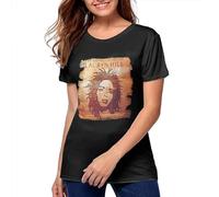 cookietong Erykah Badu The Miseducation of Lauryn Hill Womens T Shirt Woman Blouse Black L