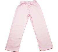 Cookify Kids Chef Trousers for The Junior Cook, Light & Dark Pink Kitchen Uniforms (9-11years, Light Pink)