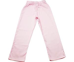 Cookify Kids Chef Trousers for The Junior Cook, Light & Dark Pink Kitchen Uniforms (9-11years, Light Pink)