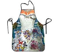 Cooking Apron - Kitchen Apron for Barbecue & BBQ - Bib Apron