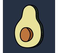 Cooking Avocado Sweatshirt - S - Navy