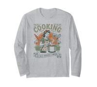 Cooking Because Murder is Wrong Long Sleeve T-Shirt