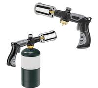 Cooking Blow Torch, Powerful Kitchen Blow Torch,Propane Torch Grill Gun,Culinary Kitchen Grilling,Adjustable Flame Thrower Fire for Searing Steak, BBQ, Welding(Propane Tank Not Included)