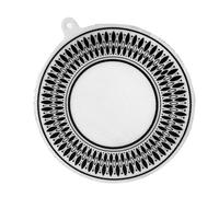 Cooking Bowl Protector - Very Thick Black Silicone Super Round | Non-stick mat, holds the whole kitchen, stops bad scratches very quickly, for beautiful family tables