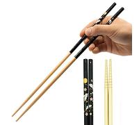 Cooking Chopsticks Long Japanese - Made in Japan | Saibashi Cooking Chopsticks Wooden- 13in - Black