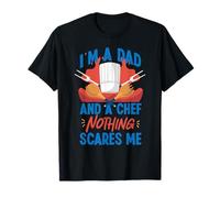 Cooking Cook Dad Father Kitchen Chef I'M A Dad And A Chef T-Shirt