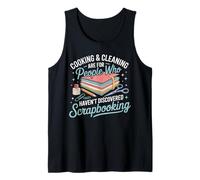 Cooking Embellished Craft Hobby Crafter Scrapbooking Tank Top