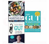 Cooking for the sensitive gut[hardcover], new revised and expanded, makeover recipe book 3 books collection set