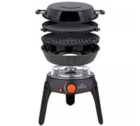 Cooking Gas Stove Portable Camping Outdoor BBQ Grill Fishing Foldable Legs & Bag