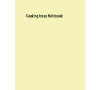 Cooking Ideas Notebook