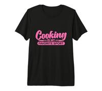 Cooking is My Favorite Sport Cooking and Kitchen Premium T-Shirt