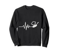 Cooking Is My Heartbeat Chef Passion Sweatshirt