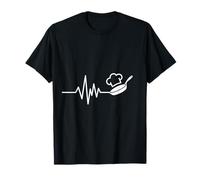 Cooking is My Heartbeat Chef Passion T-Shirt
