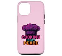 Cooking Is My Peace Chef Culinary Food Lover Kitchen Zen Case for iPhone 12/12 Pro