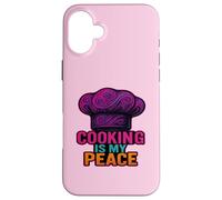 Cooking Is My Peace Chef Culinary Food Lover Kitchen Zen Case for iPhone 16 Plus