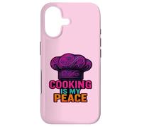Cooking Is My Peace Chef Culinary Food Lover Kitchen Zen Case for iPhone 17