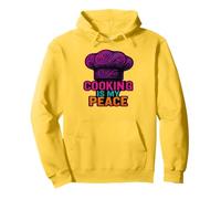 Cooking Is My Peace Chef Culinary Food Lover Kitchen Zen Pullover Hoodie