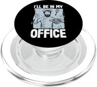 Cooking Lover Cook Chef Kitchen Funny I’ll Be In My Office PopSockets PopGrip for MagSafe